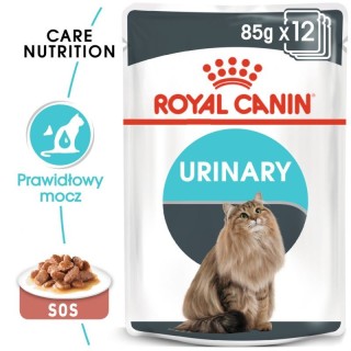 ROYAL CANIN Urinary Care 24x85 g w sosie karma mokra w sosie dla kotów dorosłych, ochrona dolnych dróg moczowych
