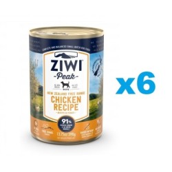 ZIWIPEAK Dog Chicken Huhn 6x390 g