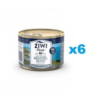 ZIWIPEAK Cat Mackerel Makrele 6x185 g