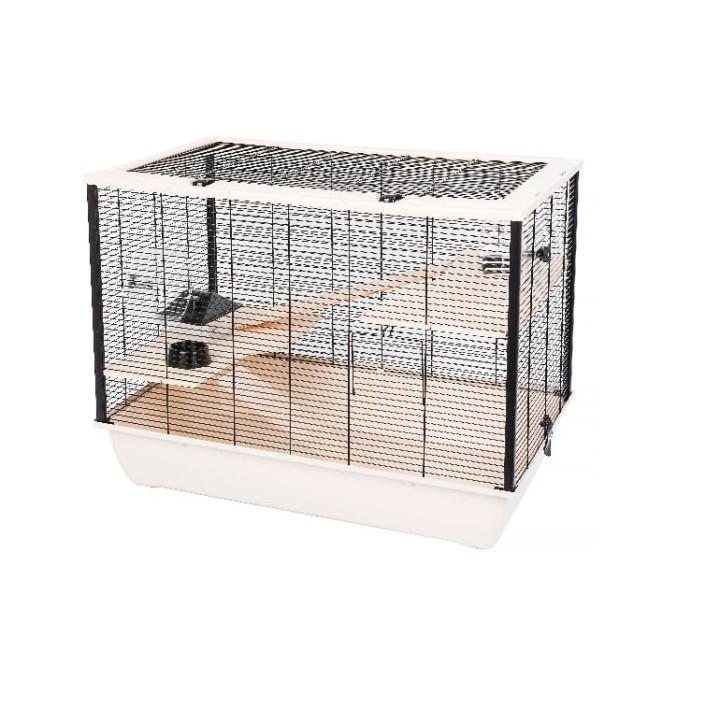 FERA Hugo Wood Nager-Käfig 78 cm hell