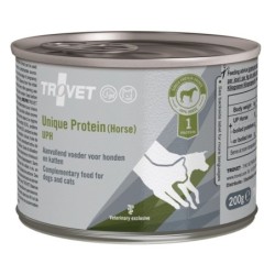 TROVET Unique Protein Horse UPH Nassfutter für Hunde und Katzen mit Pferdefleisch 12x200 g