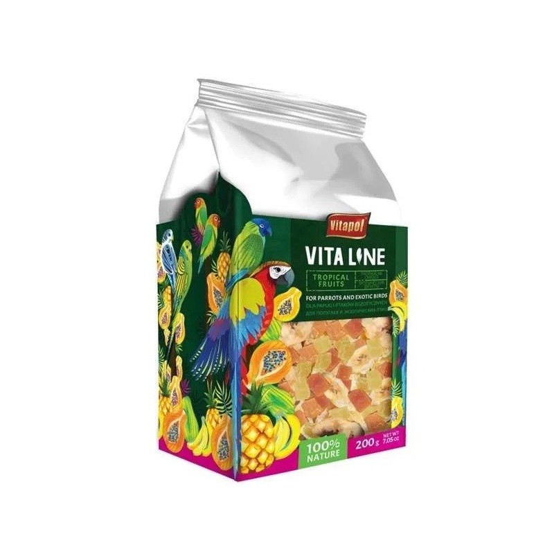 VITAPOL Tropische Früchte für exotische Vögel 200g