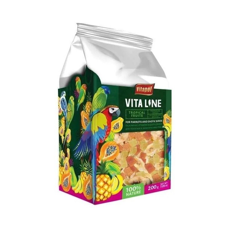 VITAPOL Tropische Früchte für exotische Vögel 200g