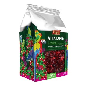 VITAPOL Cranberry für Papageien und exotische Vögel 30g
