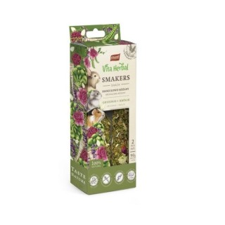 VITAPOL Leckerli mit Brokkoli und Rosengeschmack für Nager und Kaninchen 90 g