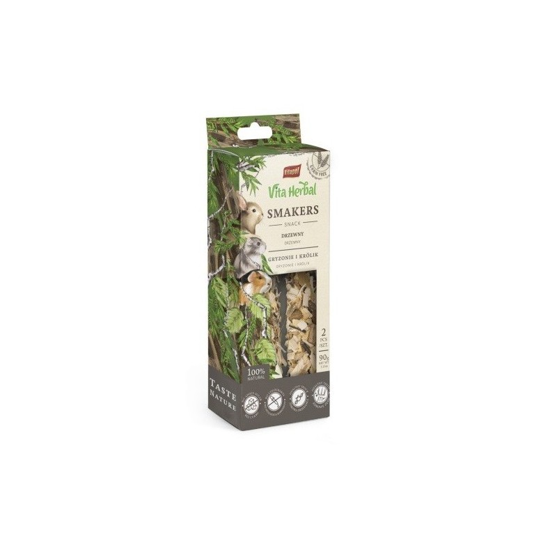 VITAPOL Holzleckerbissen für Nager und Kaninchen 90 g