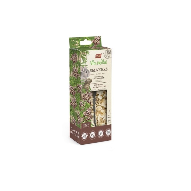VITAPOL Smakers Topinambur mit Pastinake für Chinchillas und Nachtschwärmer 90g