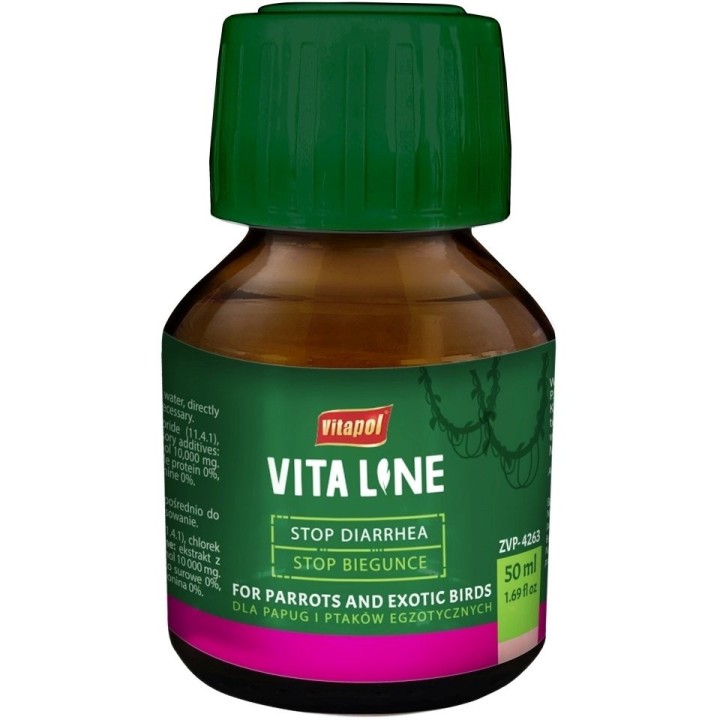 VITAPOL Stop Diarrhöe Präparat für exotische Vögel 50ml