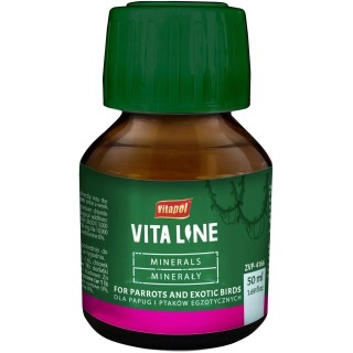 VITAPOL Mineralien für exotische Vögel 50ml