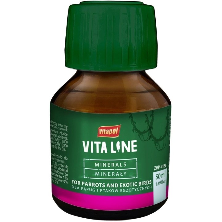 VITAPOL Mineralien für exotische Vögel 50ml