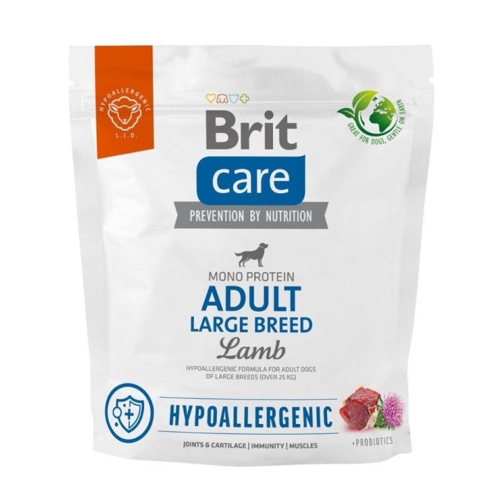 BRIT Care Hypoallergenic Adult Large Breed Trockenfutter mit Lammfleisch 1 kg