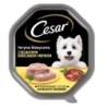 CESAR 150 g Nassvollnahrung für ausgewachsene Hunde: Terinne mit zartem Huhn und Truthahn