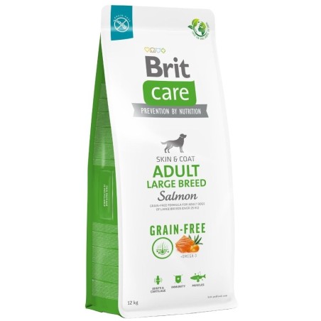 BRIT Care Grain-free Adult Large Breed Salmon 12kg getreidefreies großes Hundefutter Lachs