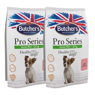 BUTCHER'S ProSeries Junior Mini mit Lachs 2x800g