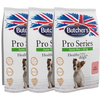 BUTCHER'S ProSeries Junior Mini mit Lachs 3x800g