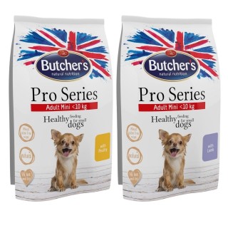 BUTCHER'S ProSeries Dog Dry Mix mit Lamm und Geflügel 2x800 g