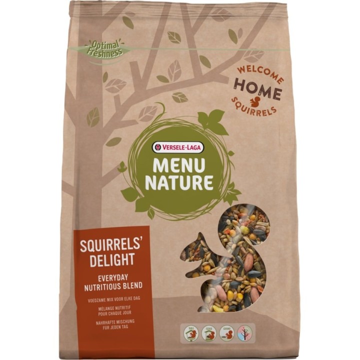 VERSELE-LAGA Menu Nature Squirrel's Delight 600g Mischung für Eichhörnchen
