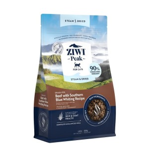 ZIWIPEAK Cat Steam &amp, Dried Katzentrockenfutter mit Rindfleisch 800 g