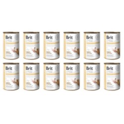 BRIT Veterinary Diet Hepatic Turkey&amp,Pea 12x400 g