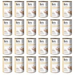 BRIT Veterinary Diet Hepatic Turkey&amp,Pea 24x400 g