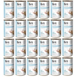 BRIT Veterinary Diet Obesity Lamb&amp,Pea Fettleibigkeitsfutter für Hunde 24x400g