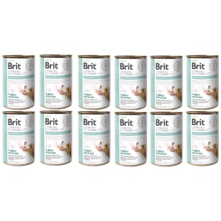 BRIT Veterinary Diet Struvite Turkey&amp,Pea 12x400 g
