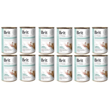 BRIT Veterinary Diet Struvite Turkey&amp,Pea 12x400 g