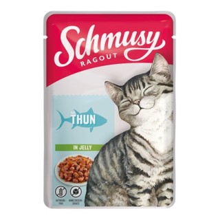 SCHMUSY RAGOUT mit Thunfisch in Gelee 100 g