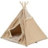 TRIXIE Boho Tipi geschlossenes Haustierbett für einen Hund oder eine Katze