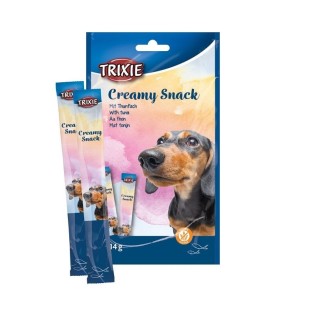 TRIXIE Creamy Snack Hundeleckerli mit Thunfisch 5 x 14 g