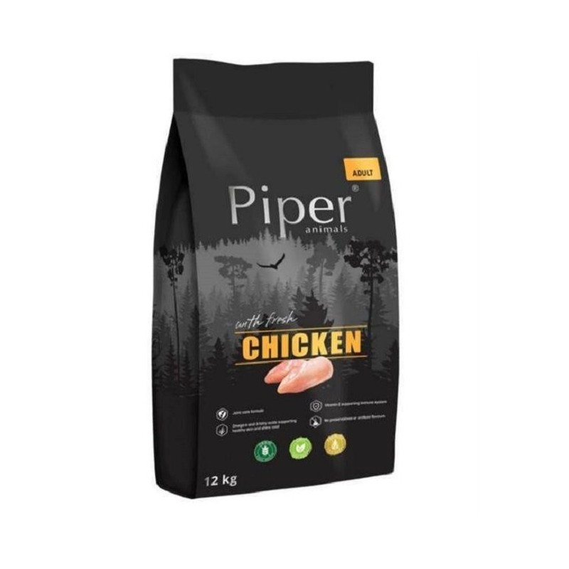 PIPER Hundetrockenfutter mit Huhn 12 kg