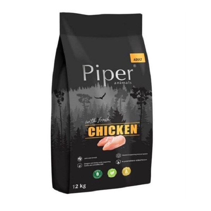 PIPER Hundetrockenfutter mit Huhn 12 kg