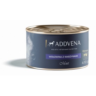 ADDVENA Rindfleisch mit Gemüse Nassfutter 410g