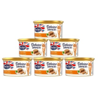 BUTCHER'S Classic Delicious Dinners mit Hühner- und Putenmousse 85 g [CLONE]