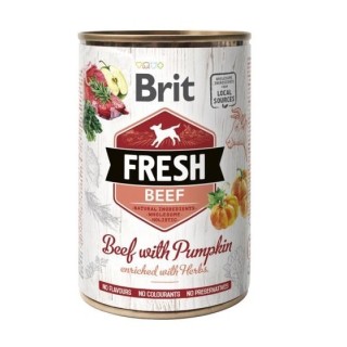 BRIT FRESH Beef with pumpkin 400 g
