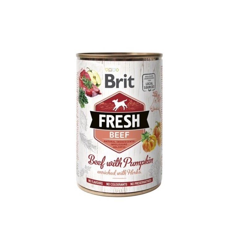 BRIT FRESH Beef with pumpkin 400 g