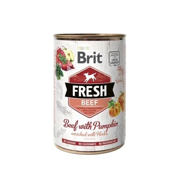 BRIT FRESH Beef with pumpkin 400 g