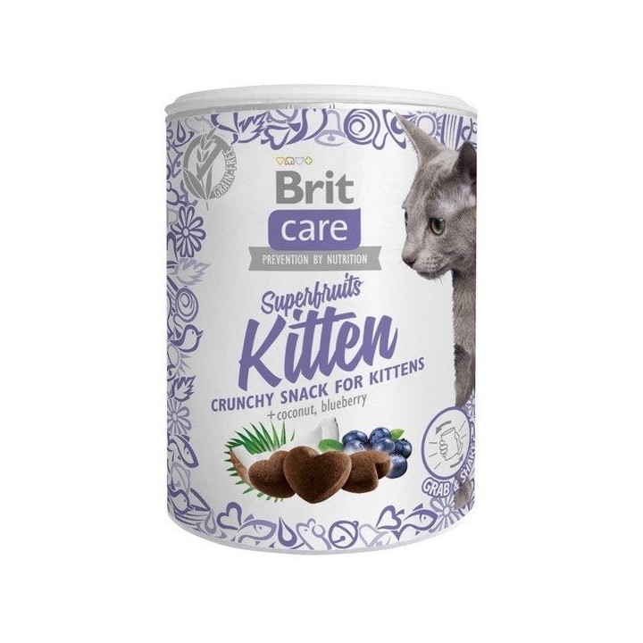 BRIT Care Cat Snack Superfruits Kitten Snack für Kätzchen 6x100g