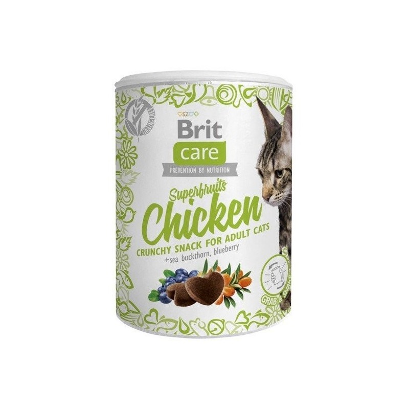 BRIT Care Snack Superfruits Mix Geschmacks 6x100g mit Huhn Insekten Lamm