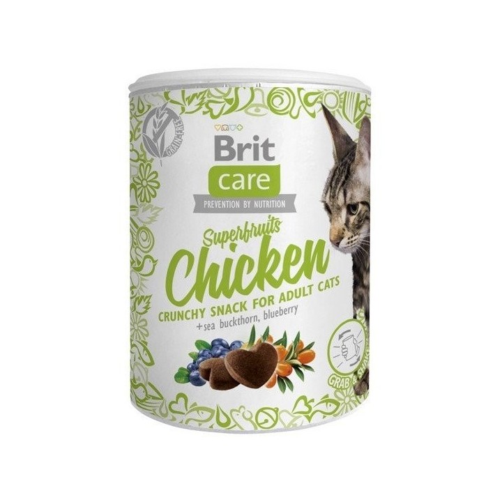 BRIT Care Snack Superfruits Mix Geschmacks 6x100g mit Huhn Insekten Lamm