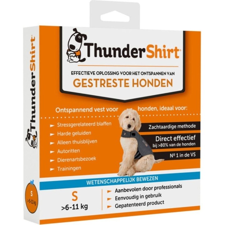 THUNDERSHIRT Anti-Stress-Weste für Hunde S