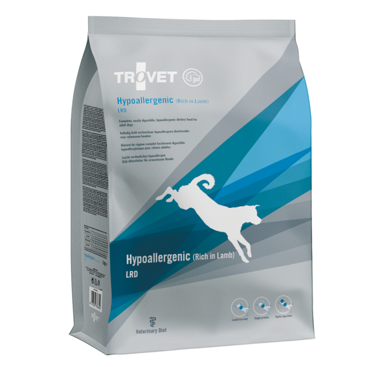 TROVET Hypoallergenic LRD Lamb 3 kg