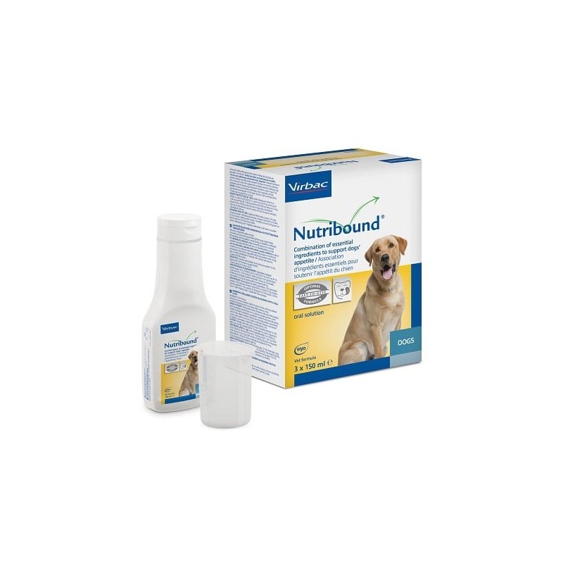 VIRBAC Nutribound Dog 3x150ml