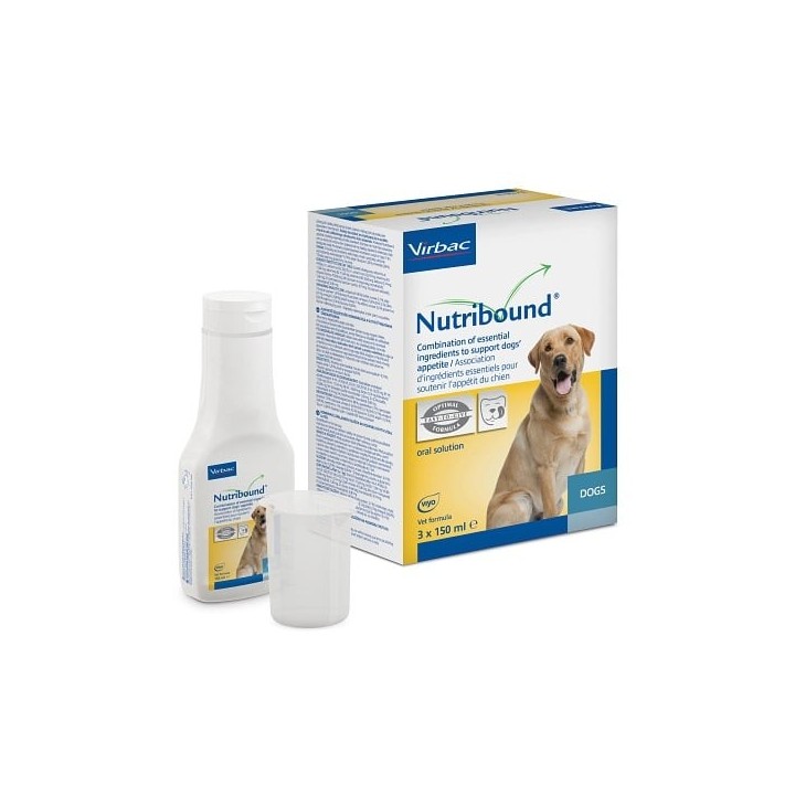 VIRBAC Nutribound Dog 3x150ml