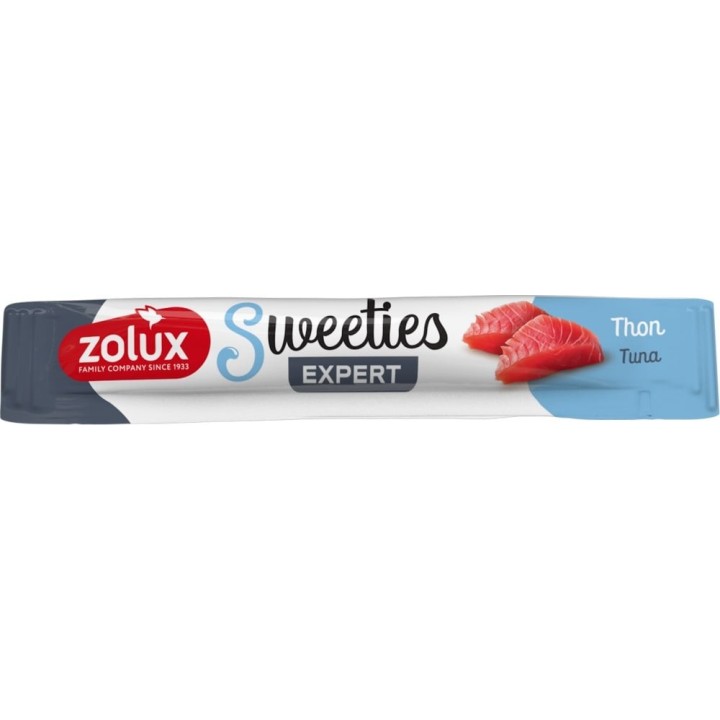 ZOLUX SWEETIES Creme Katzenleckerli mit Thunfisch 14 g