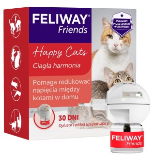 FELIWAY Friends Diffusor + Pheromonkartusche für Konflikte zwischen Katzen