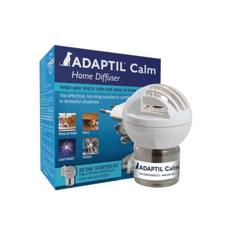 ADAPTIL Diffusor + Nachfüllpackung mit beruhigenden Pheromonen für Ihren Hund