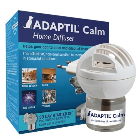ADAPTIL Diffusor + Nachfüllpackung mit beruhigenden Pheromonen für Ihren Hund