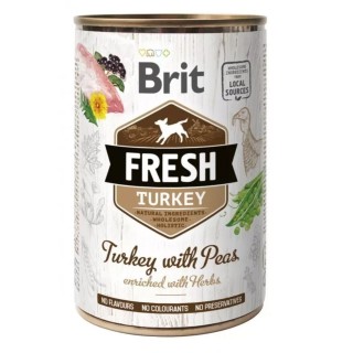 BRIT FRESH turkey &amp, peas 400g