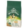 JAMES WELLBELOVED Adult 10 kg getreidefreies Trockenvollfutter für ausgewachsene Hunde von 1-7 Jahren, reich an Putenfleisch